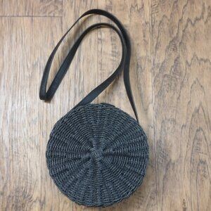 Word Market Made of 100% Paper Black Crossbody Bag